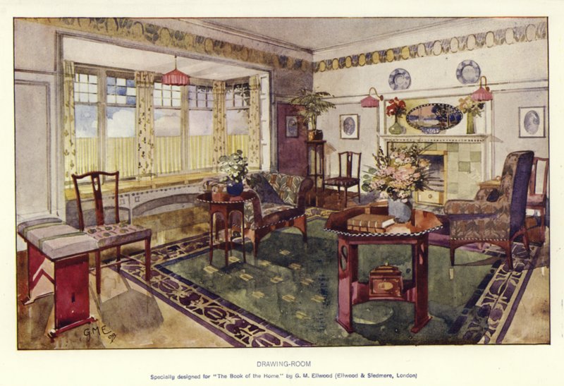 Woonkamer door English School