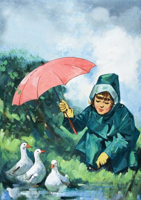 Eenden in de Regen door English School