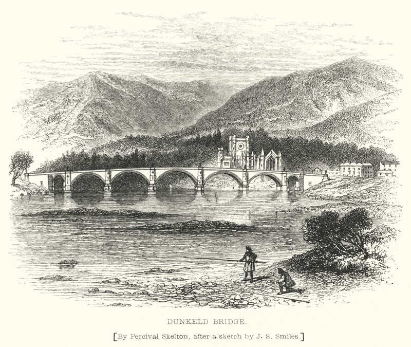 Dunkeld Bridge door English School