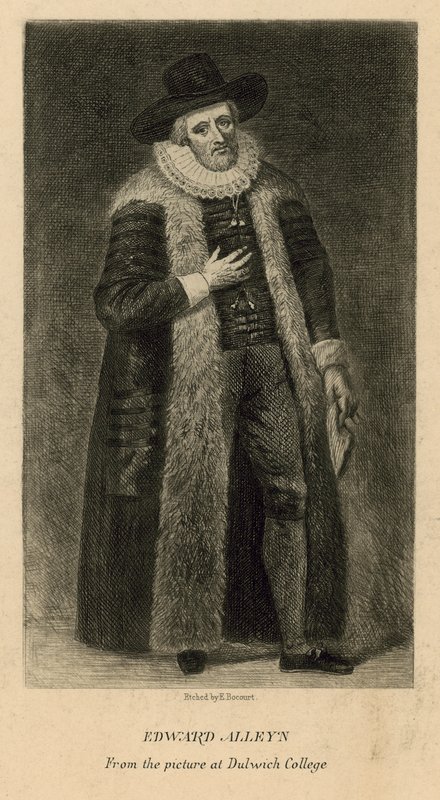 Edward Alleyn door English School