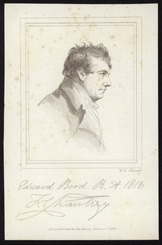 Edward Bird door English School