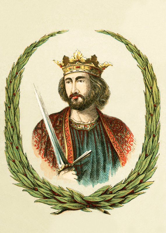 Edward I door English School