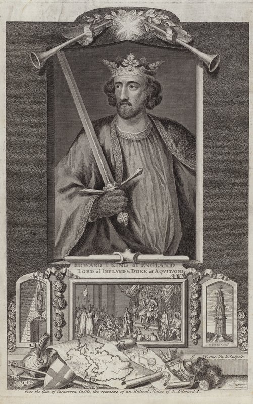 Eduard I van Engeland door English School