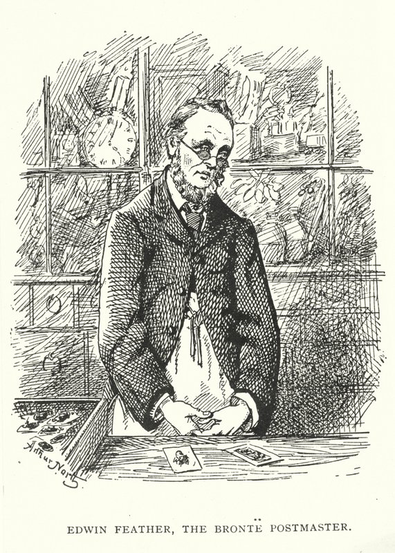 Edwin Feather, de Bronte postmeester door English School