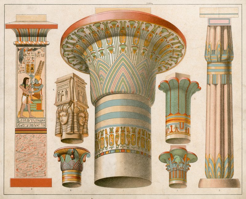 Egyptisch door English School