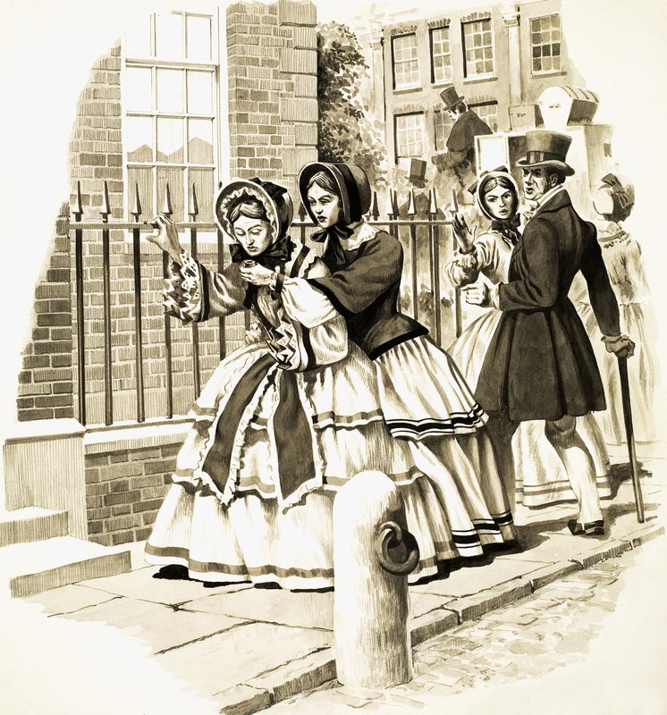 Elizabeth Barrett door English School