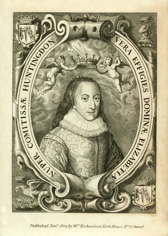 Elizabeth, Gravin van Huntington door English School