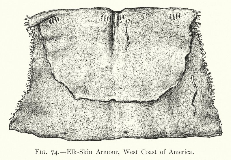 Elk-Skin Pantser, Westkust van Amerika door English School