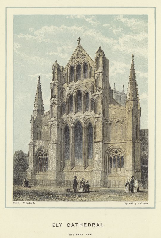 Ely Kathedraal, oostkant door English School