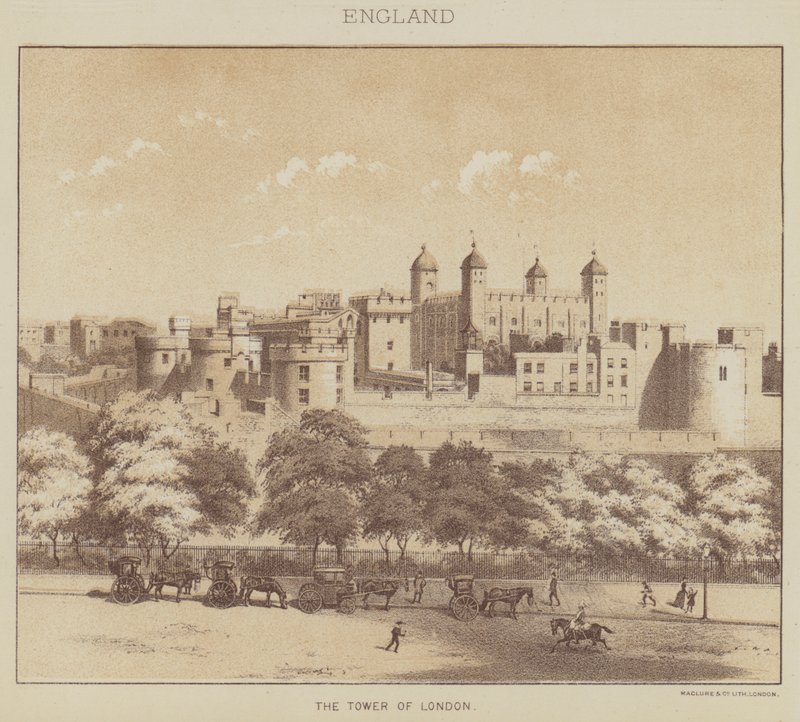 Engeland, de Tower of London door English School