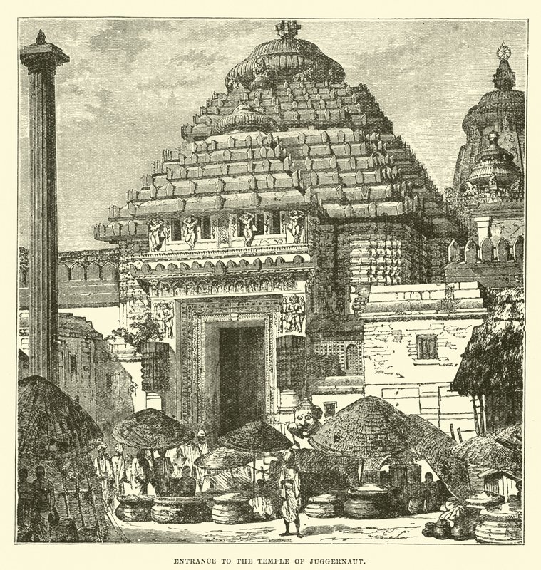 Ingang van de Tempel van Juggernaut door English School
