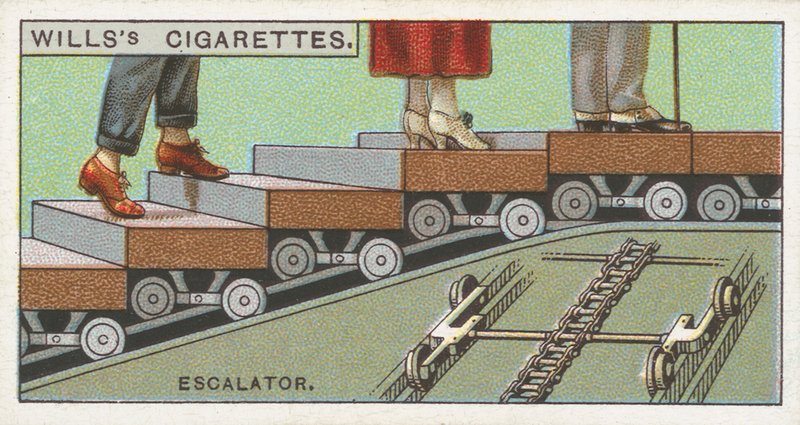 Roltrap door English School
