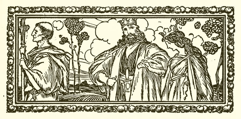 Ethelbert en Bertha door English School