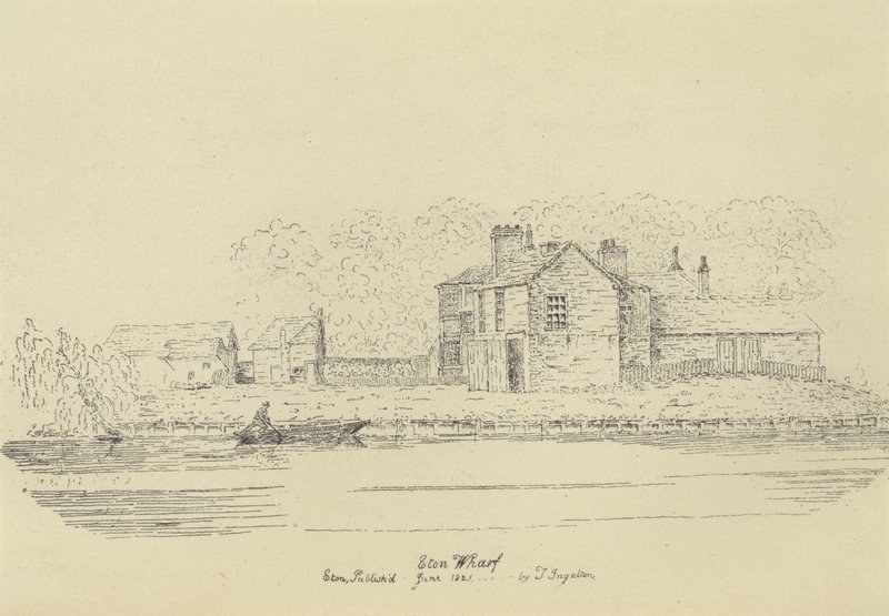 Eton Wharf, 1821 door English School