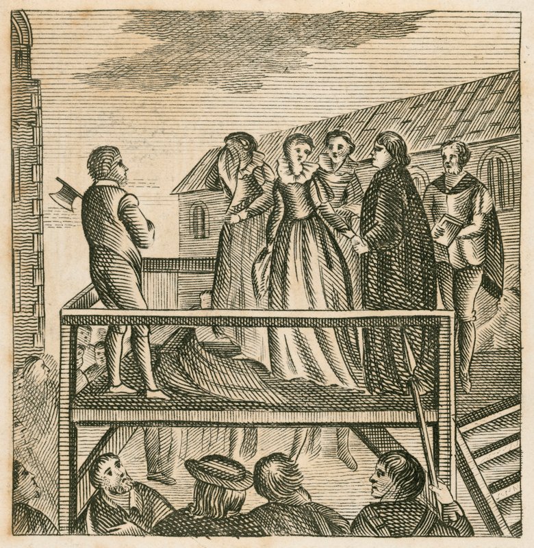 Executie van Lady Jane Grey door English School