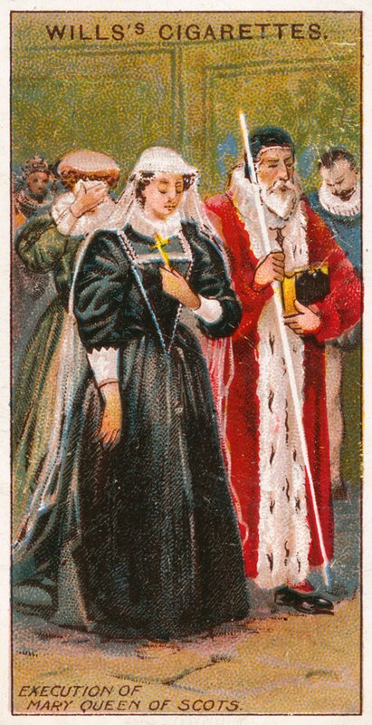 Executie van Mary Queen of Scots door English School