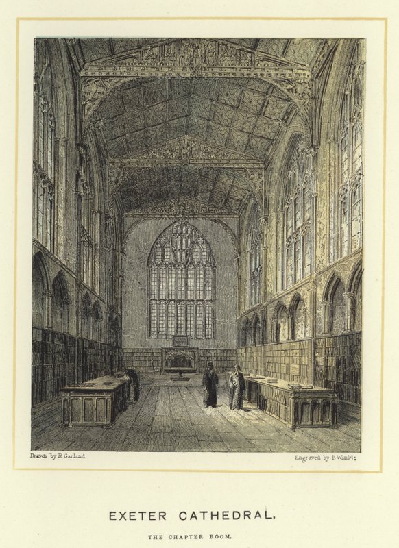 Exeter Kathedraal, kapittelzaal door English School