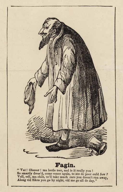 Fagin uit Oliver Twist door English School