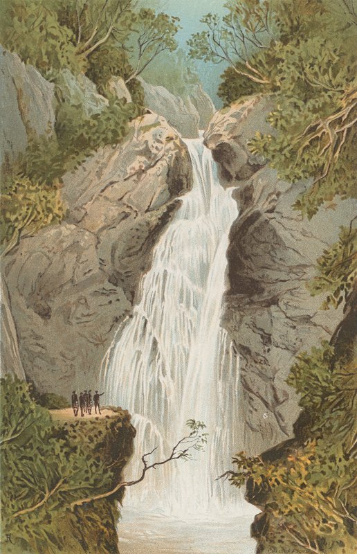 Waterval van Foyers door English School