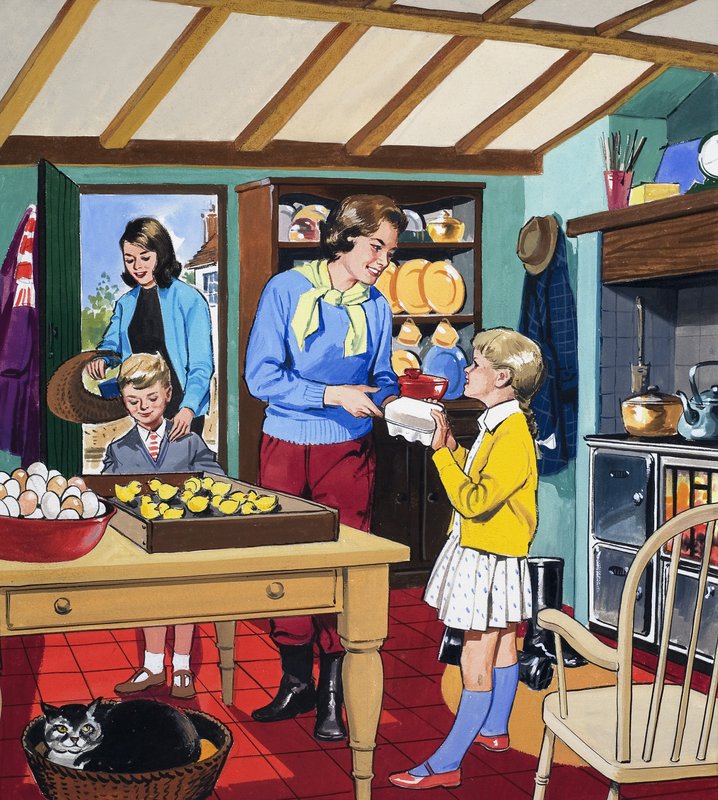 Boerderijwinkel door English School