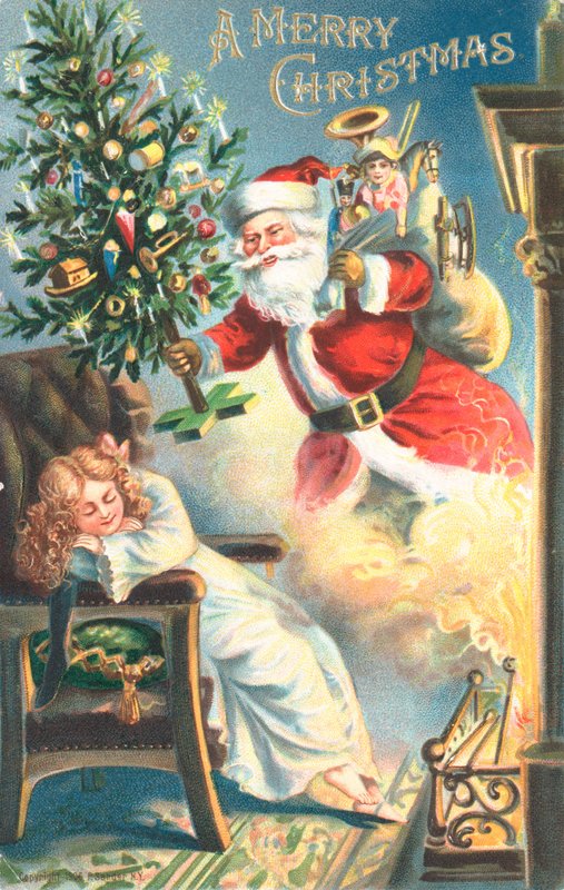Kerstman door English School