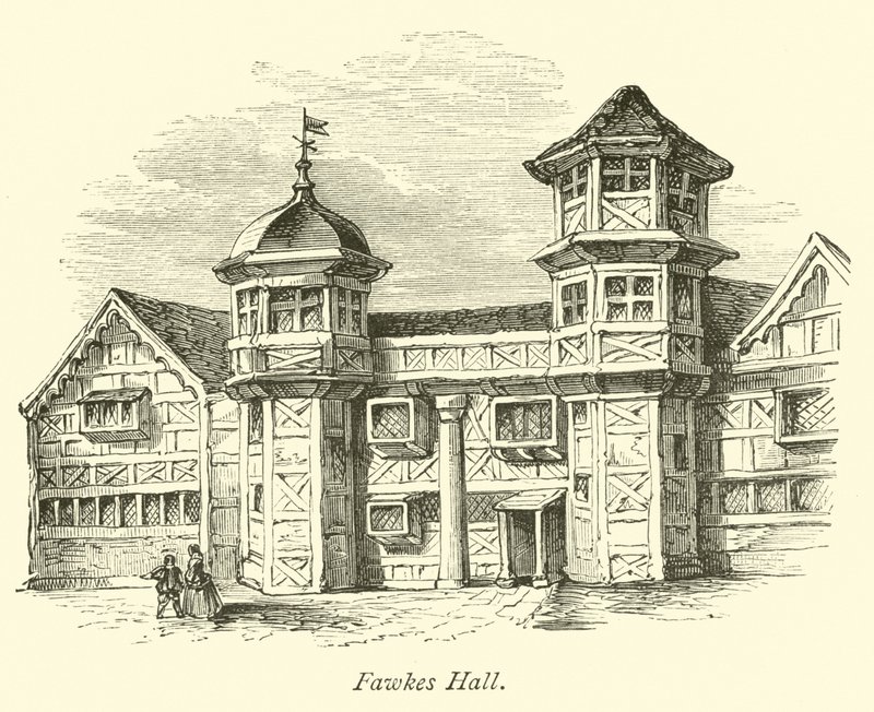 Fawkes Hall door English School