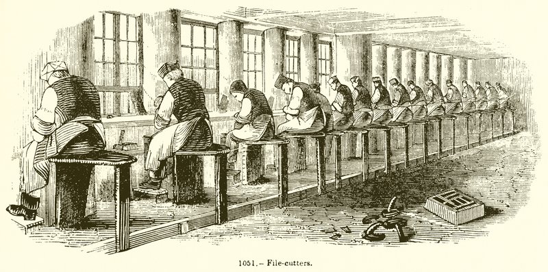 Vijlensnijders door English School