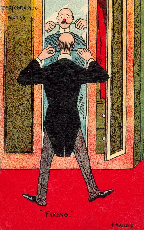 Fixeren (kleurenlitho) door English School