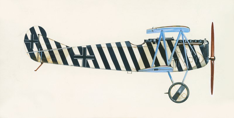 Fokker D VII door English School