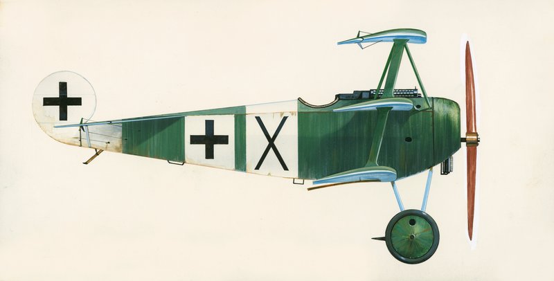 Fokker Dr 1 Drievleugel door English School