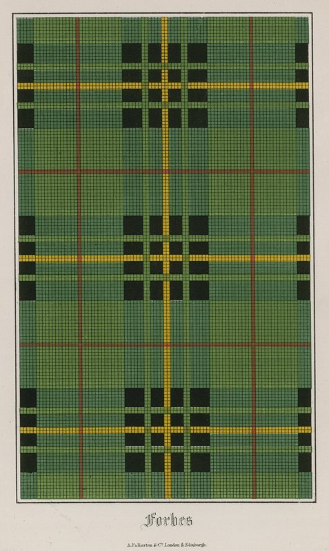 Forbes tartan door English School