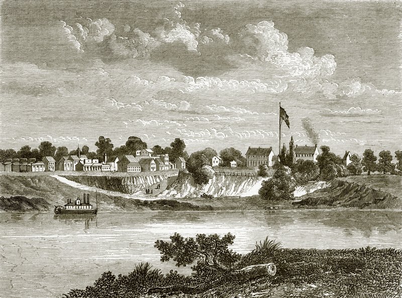 Fort Smith, aan de Arkansas door English School