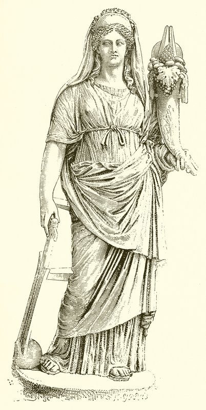 Fortuna (standbeeld in het Vaticaan) door English School