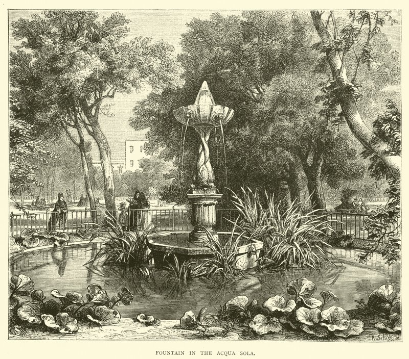 Fontein in de Acqua Sola door English School