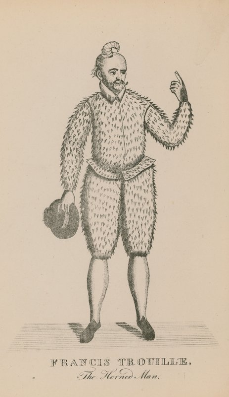 Francis Trouille, de gehoornde man door English School
