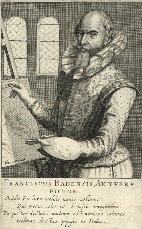 Frans Badens, schilder uit Antwerpen door English School
