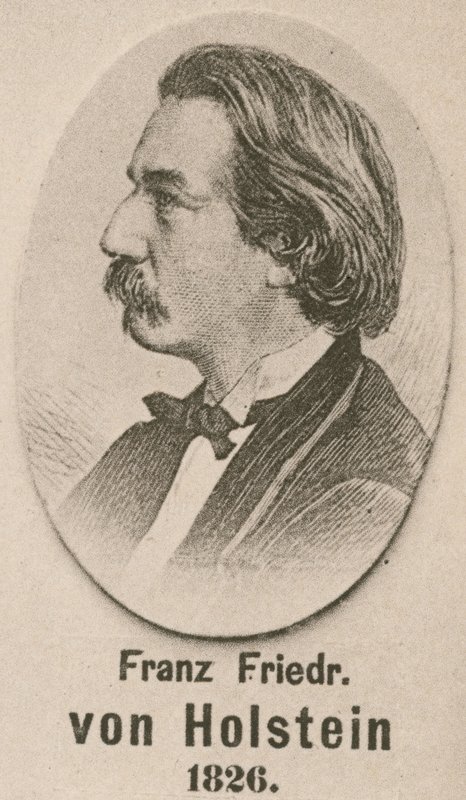 Franz Friedrich von Holstein door English School
