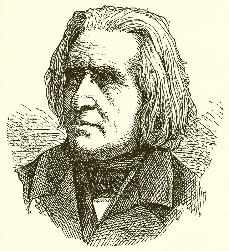 Franz Liszt door English School