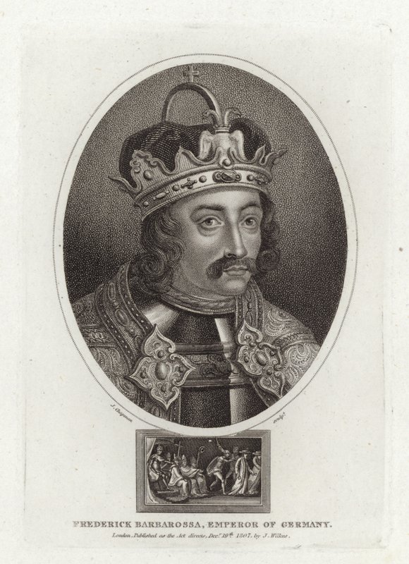 Frederik Barbarossa, Keizer van Duitsland door English School