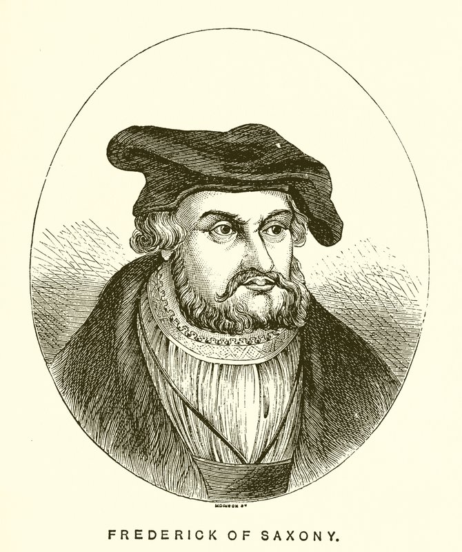 Frederik van Saksen door English School