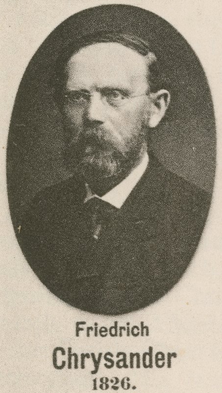 Friedrich Chrysander door English School