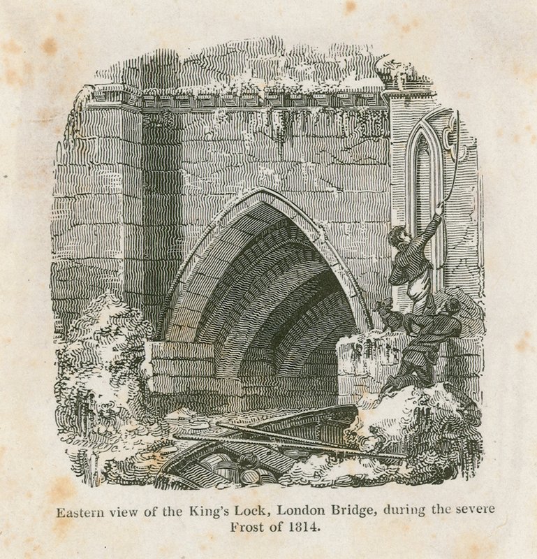 Frost Fair van 1814 door English School