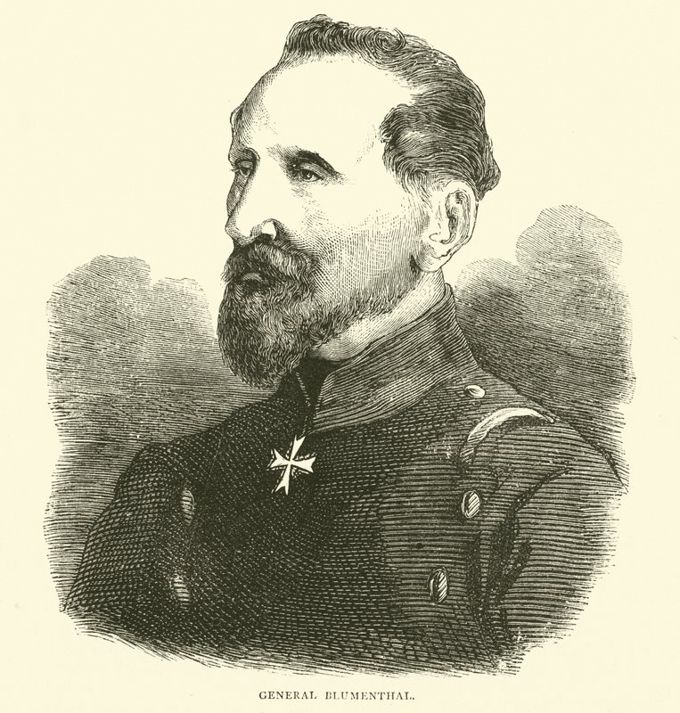 Generaal Blumenthal, november 1870 door English School