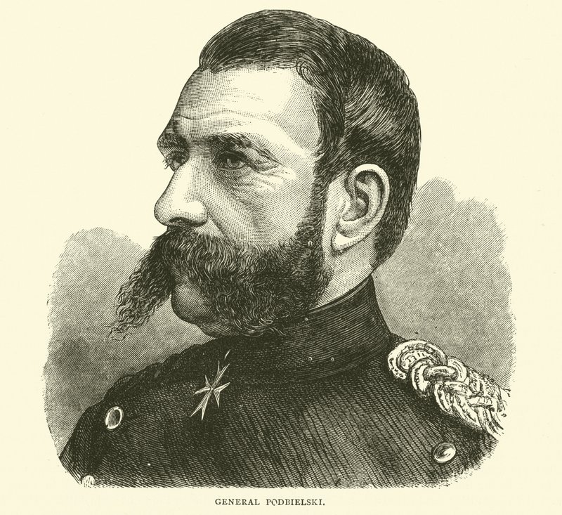 Generaal Podbielski, november 1870 door English School