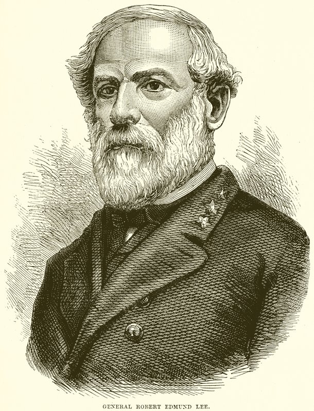 Generaal Robert Edmund Lee door English School