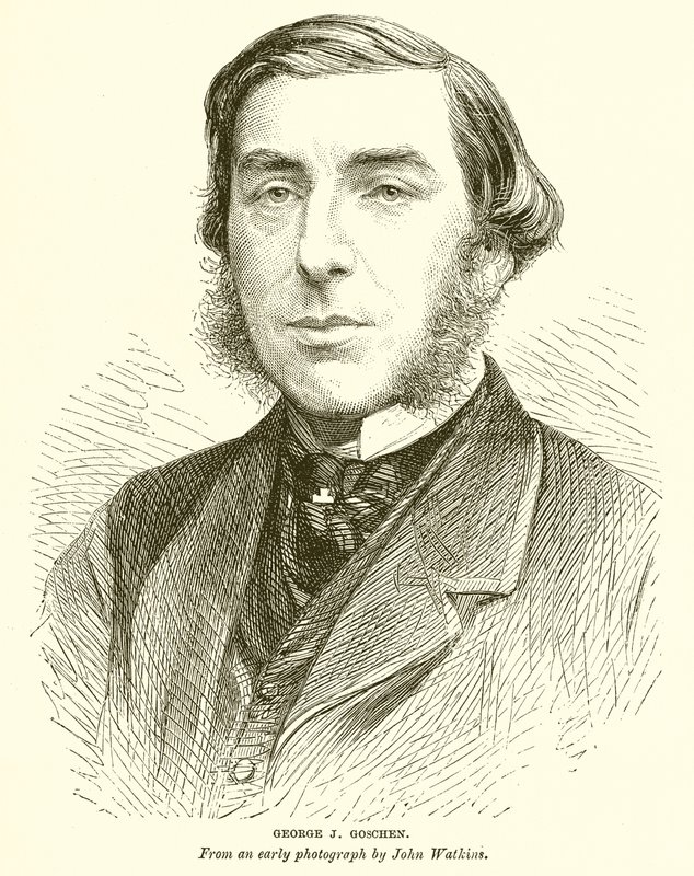 George J. Goschen door English School