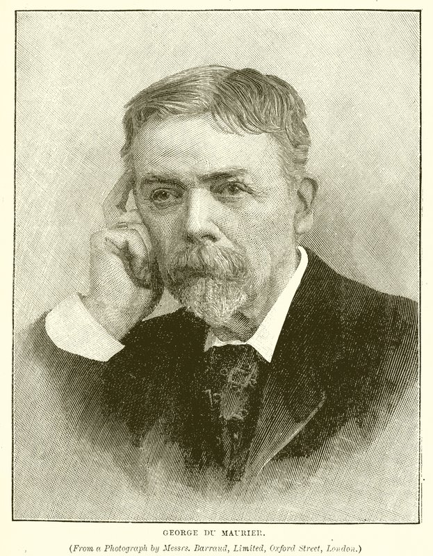 George du Maurier door English School