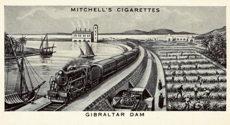 Gibraltar Dam door English School