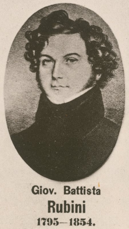 Giovanni Battista Rubini door English School