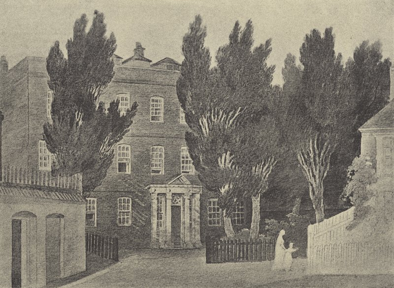 Godolphin House (gravure) door English School